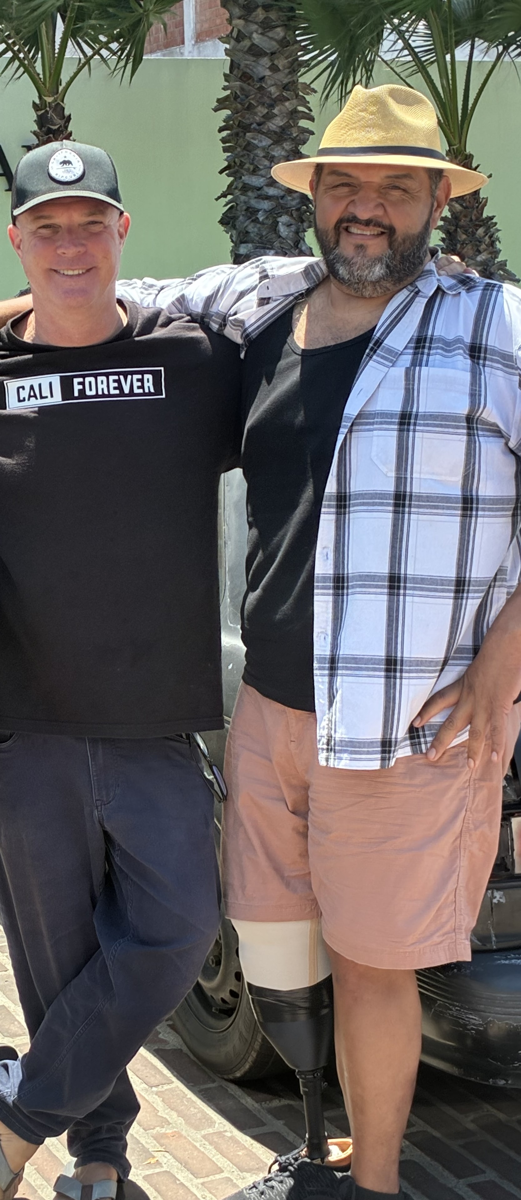 David Hughes with patient Francisco — 3D Digital Services
